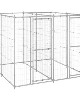 Hundezwinger 4,84 m² – verzinkter Stahl, Außenhaltung